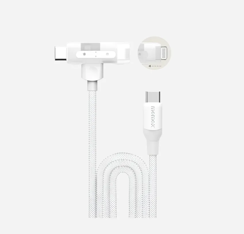 1-Link Flow Duo 2-in-1 USB-C to Lightning Cable