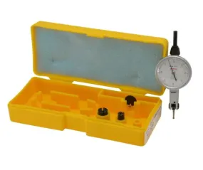 11-878-6 Peacock Dial Test Indicator .008" Range, .0001" Grad, 0-4-0, White Face