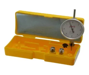 11-880-2 Peacock Dial Test Indicator .008" Range, .0001" Grad, 0-4-0, White Face
