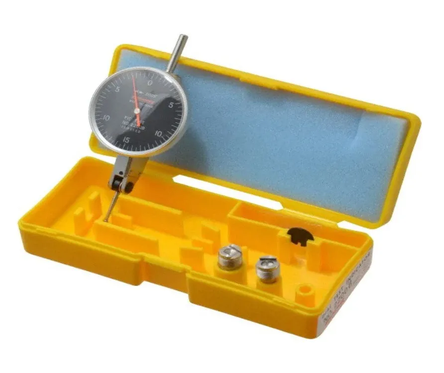 11-881-0 Peacock Dial Test Indicator .030" Range, .0005" Grad, 0-15-0, Black Face