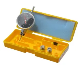 11-881-0 Peacock Dial Test Indicator .030" Range, .0005" Grad, 0-15-0, Black Face