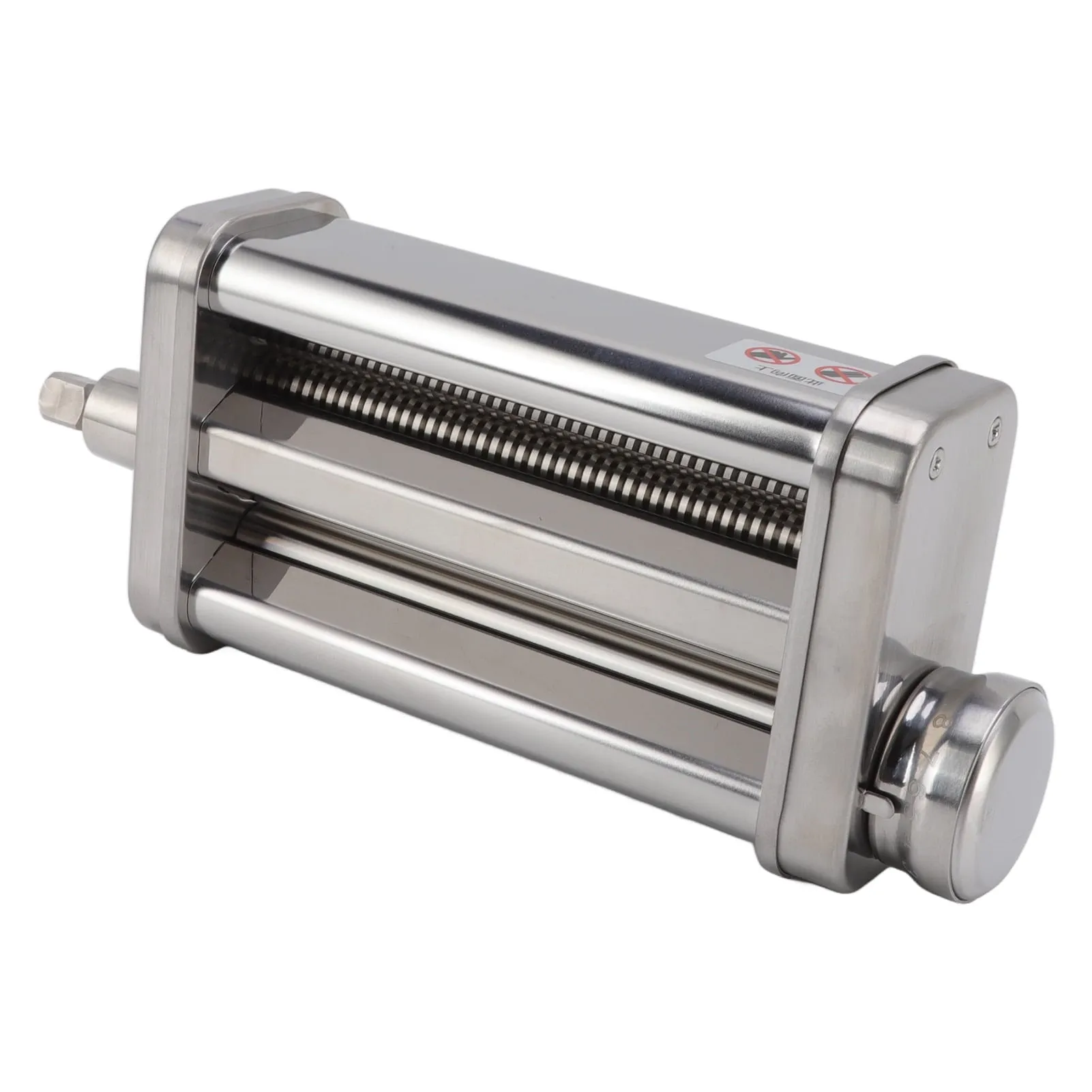 2 in 1 Pasta Roller Attachment Stainless Steel 8 Gears Rustproof Noddle Maker Accessories LMZ