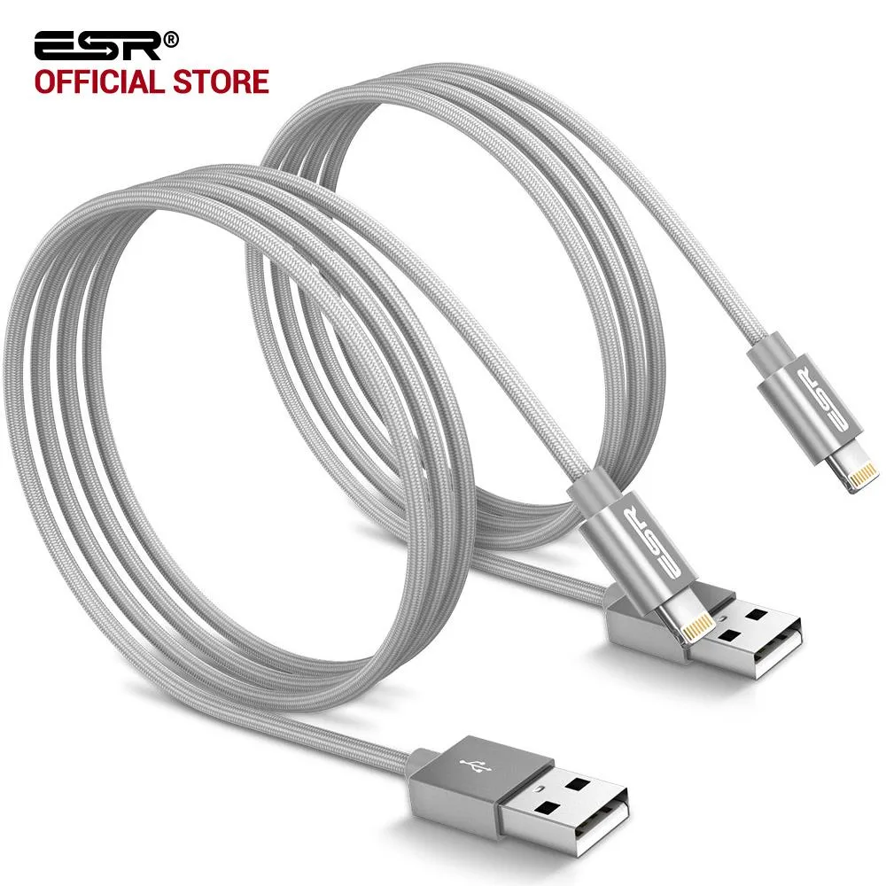 2 Pack iPhone Charging Cable MFI Certified