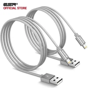 2 Pack iPhone Charging Cable MFI Certified