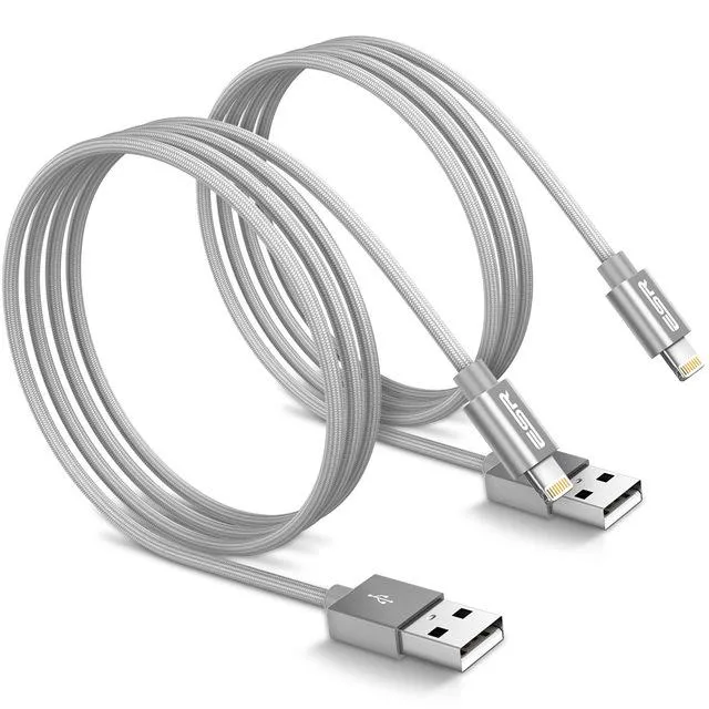 2 Pack iPhone Charging Cable MFI Certified