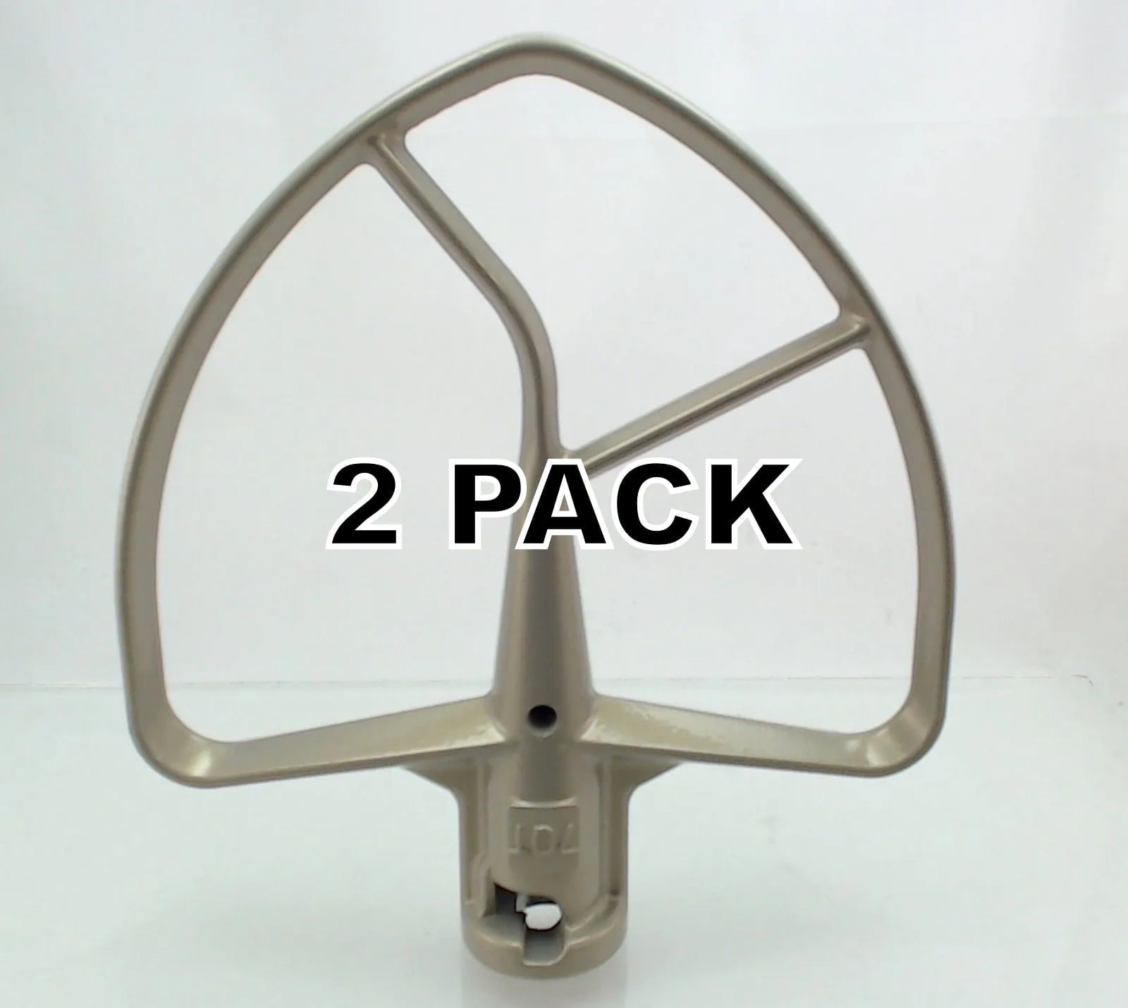 2 Pk, Stand Mixer, 7 QT, Flat Beater for KitchenAid, AP5322590, W10672613