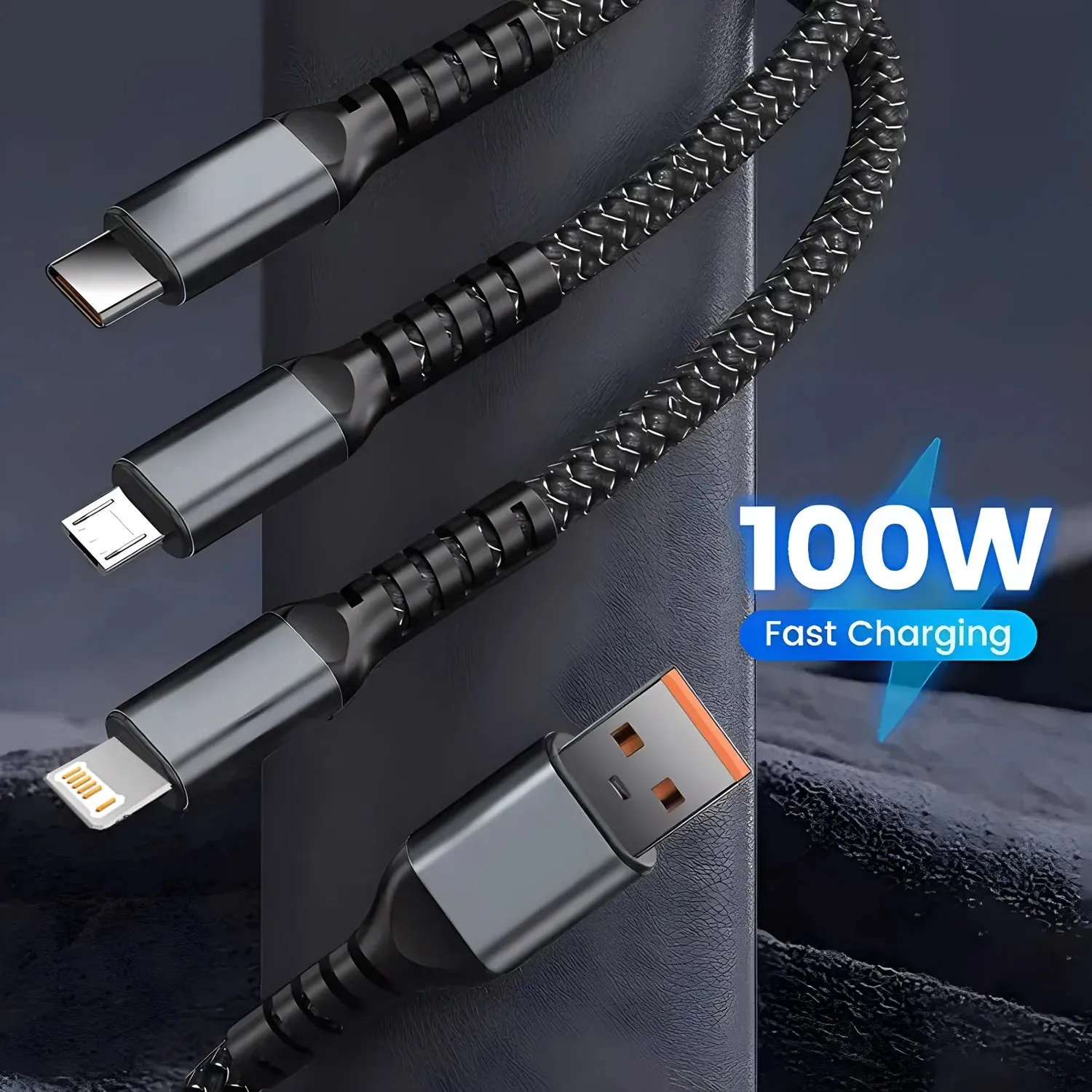 3-in-1 Fast Charging Cable