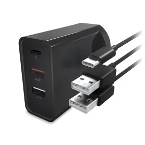 30W ALLDOCK TRIPLE USB Wall Charger