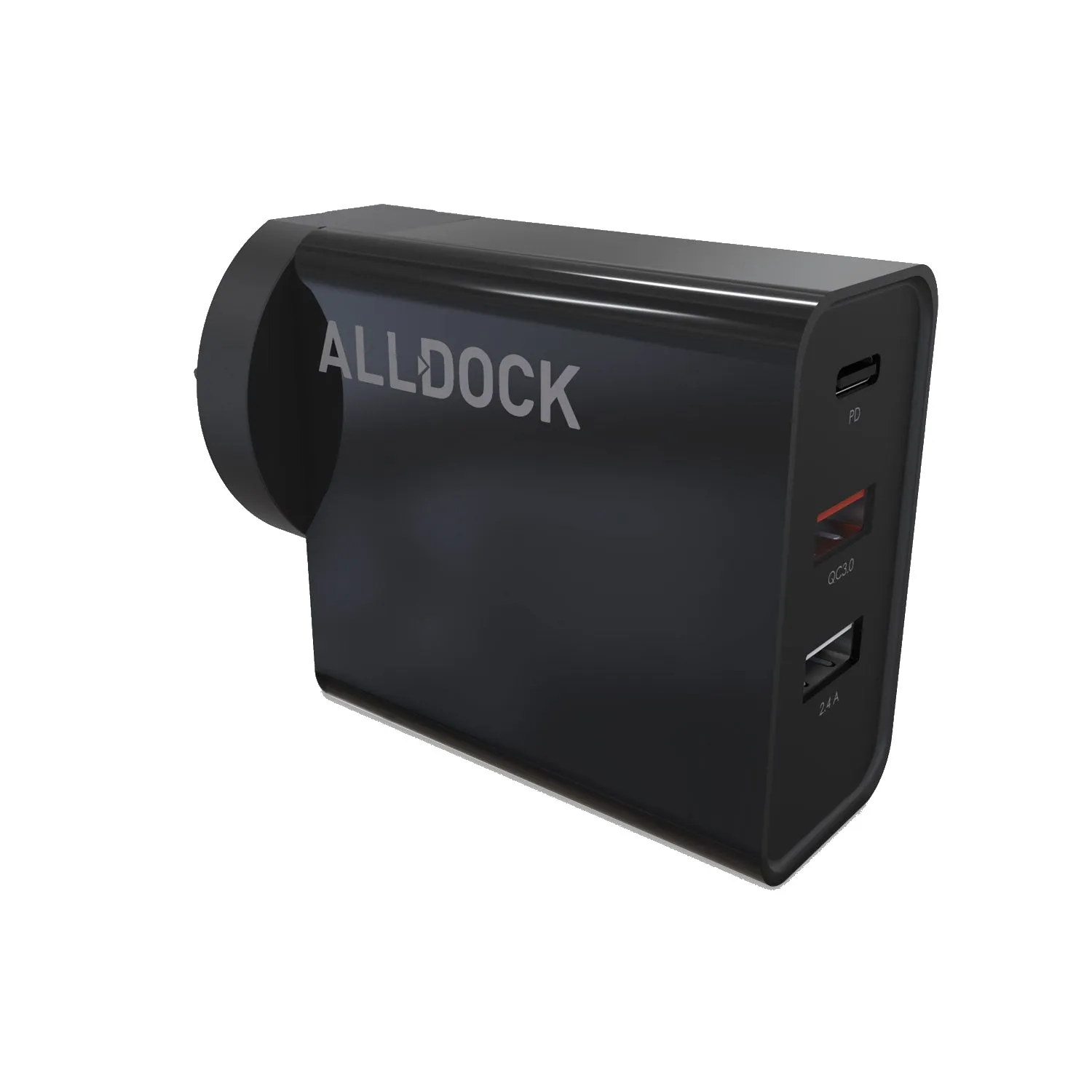30W ALLDOCK TRIPLE USB Wall Charger