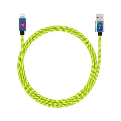 3ft Stainless Steel Lightning Cable