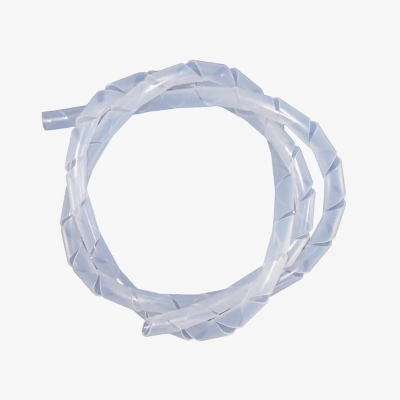 3MM - 1/8" PVC Spiral Wrapping Sleeve Band for wire harness-1 meter (White) Good Quality