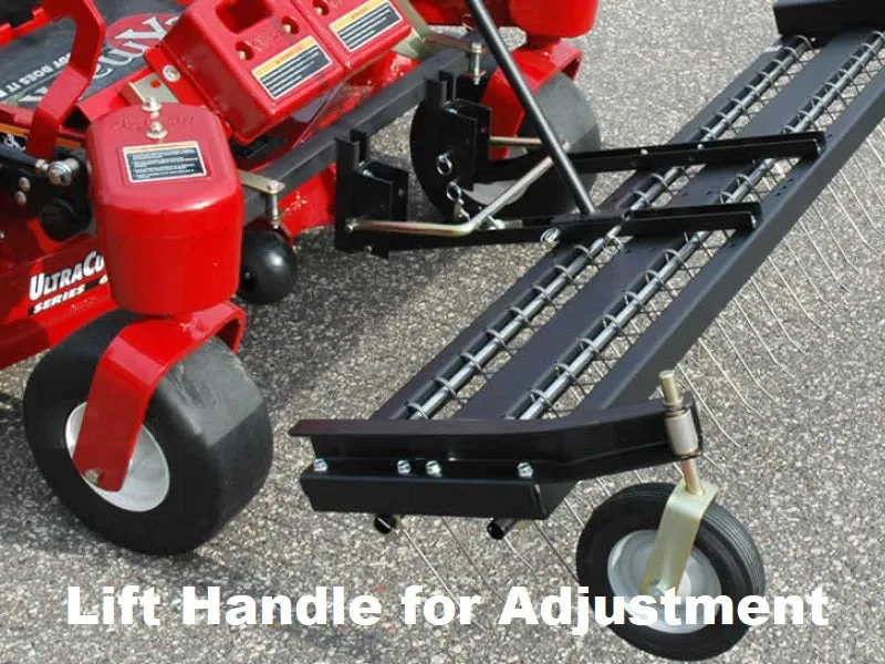 (473/36HF) 36" Tine RAKE & Mount 36" HUSTLER FASTRAK -SA