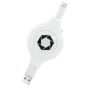6 Foot Retractable Lightning Cable by Celltronix
