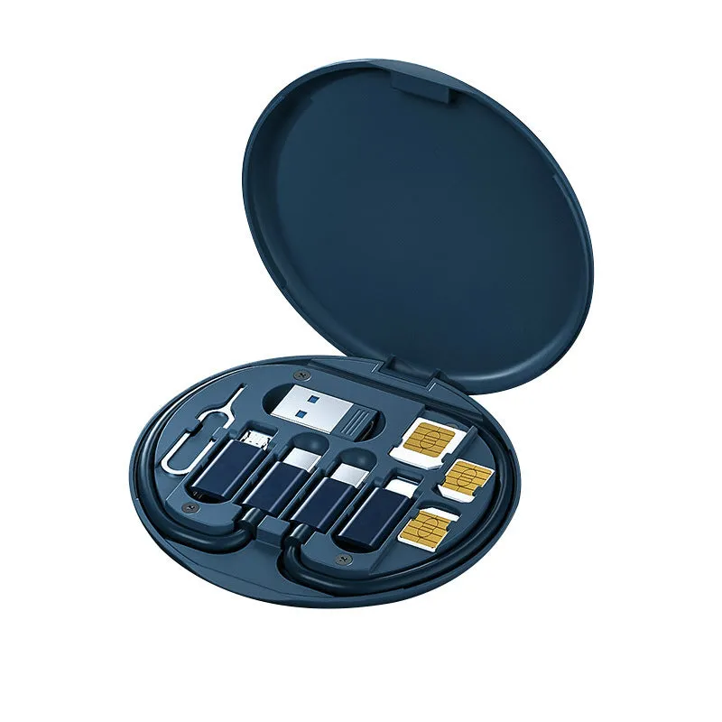 60W Fast-Charging Multi-function Charging Cable Storage Box