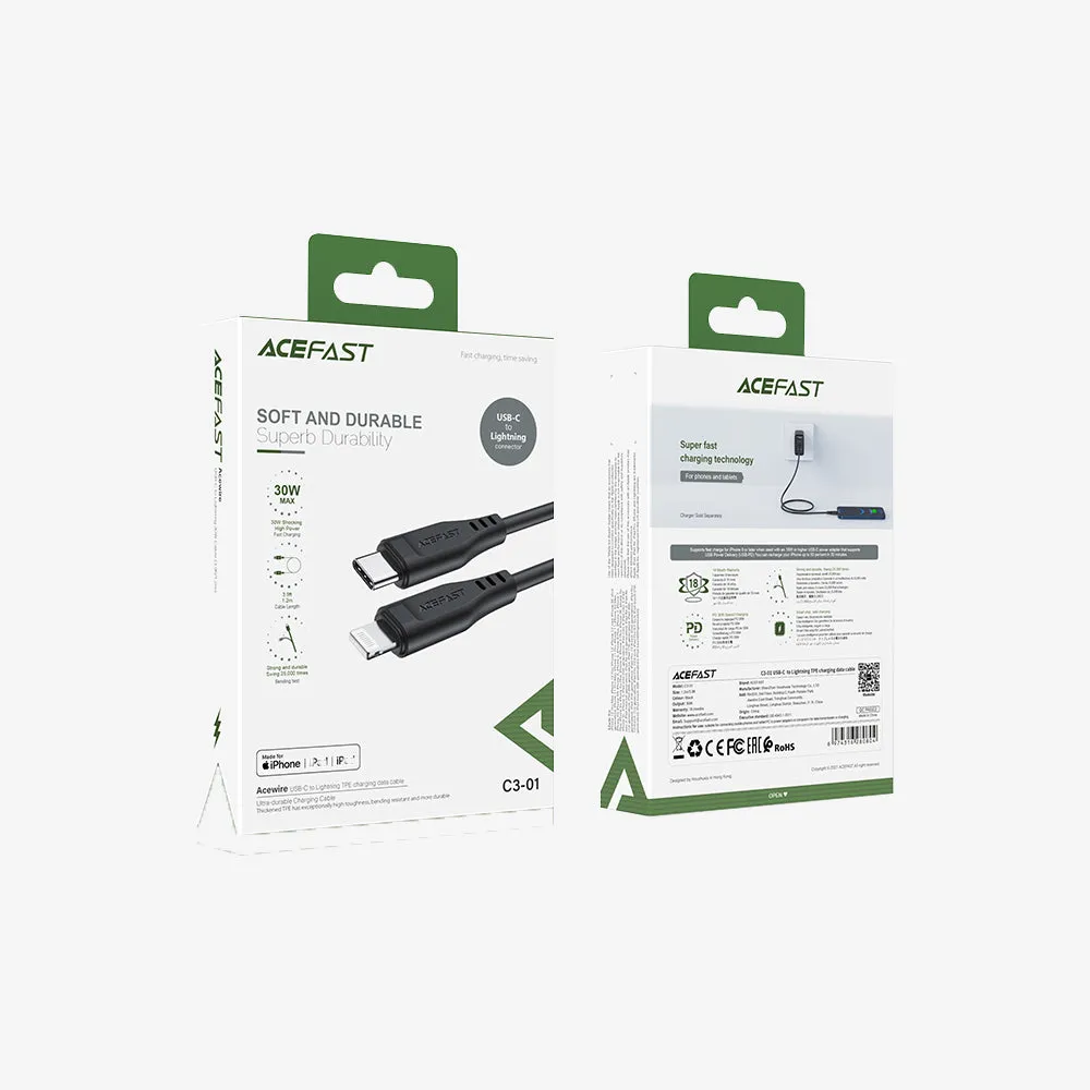 Acewire C3-01 USB-C to Lightning Cable 1.2M