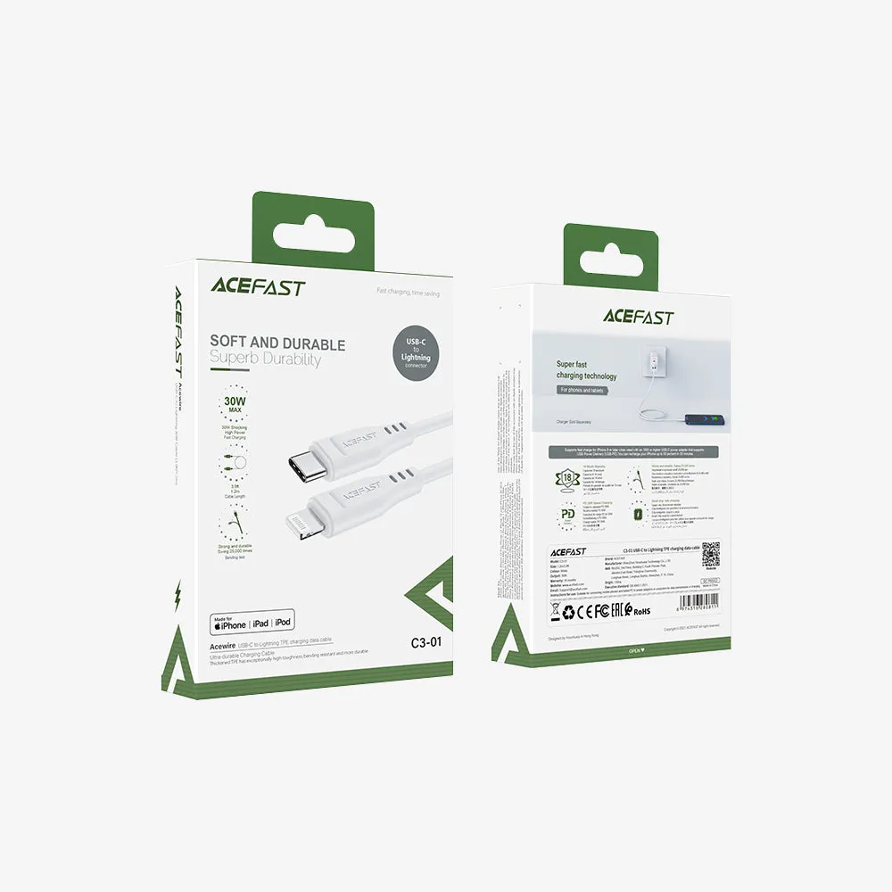 Acewire C3-01 USB-C to Lightning Cable 1.2M