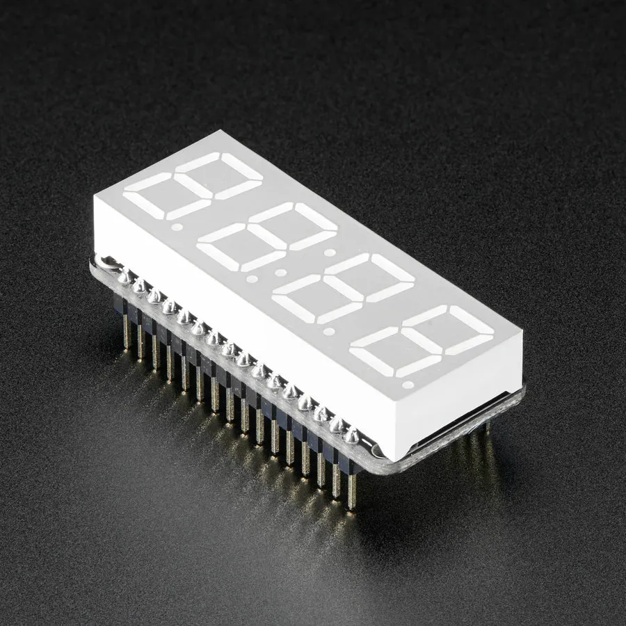 Adafruit 4-Digit 7-Segment LED Matrix Display FeatherWing