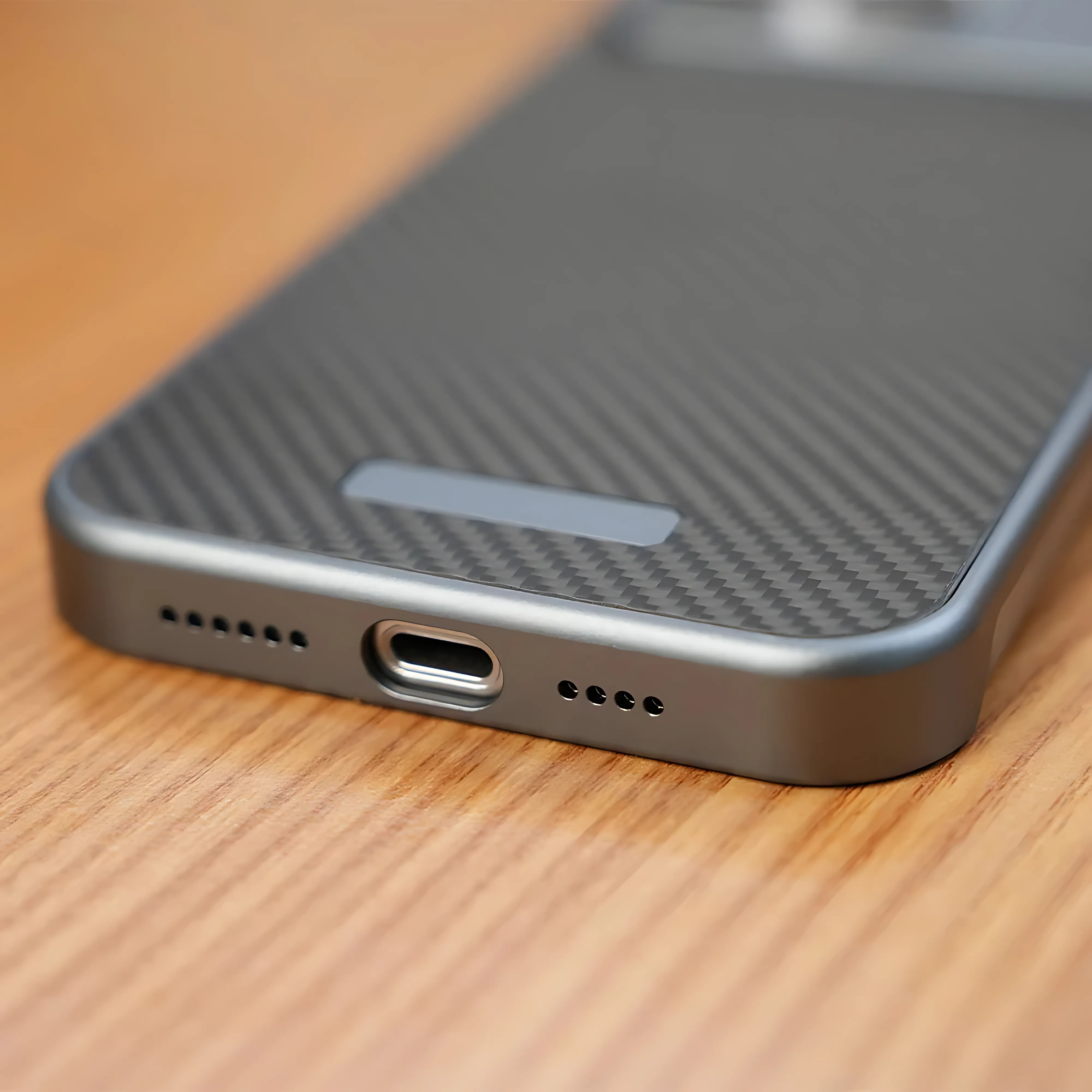 Aluminum Fiber Pattern Aromatherapy MagSafe Phone Case