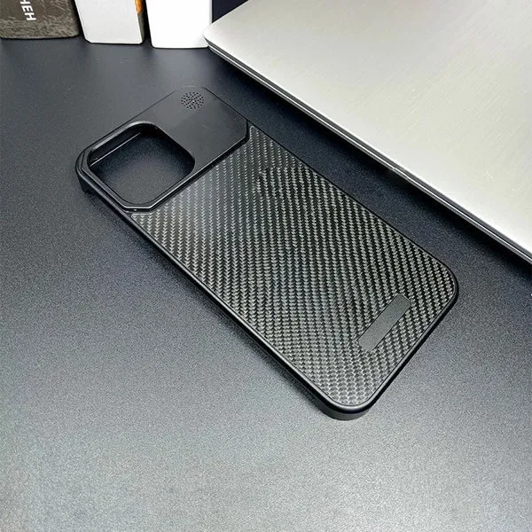 Aluminum Fiber Pattern Aromatherapy MagSafe Phone Case