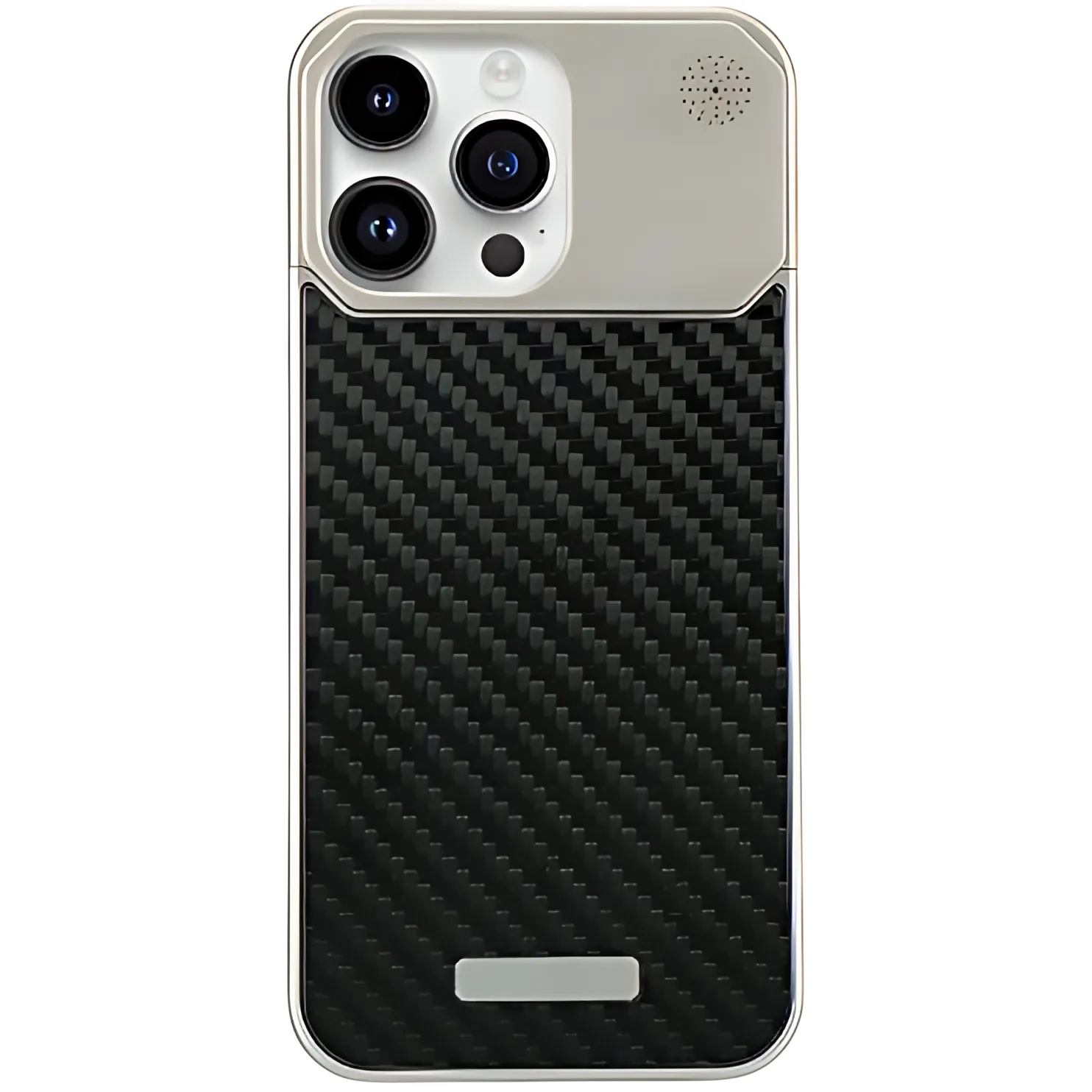 Aluminum Fiber Pattern Aromatherapy MagSafe Phone Case