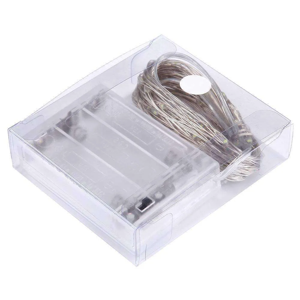 AMZER Fairy String Light 100 LED 10m Waterproof AA Battery Operated Festival Lamp Decoration Light Strip
