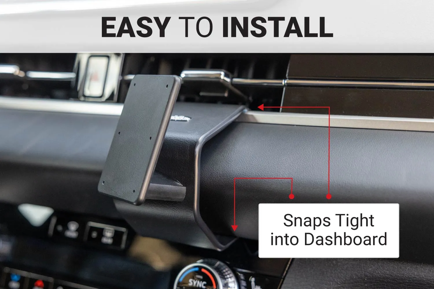 Angled Dash Mount for Mitsubishi Outlander