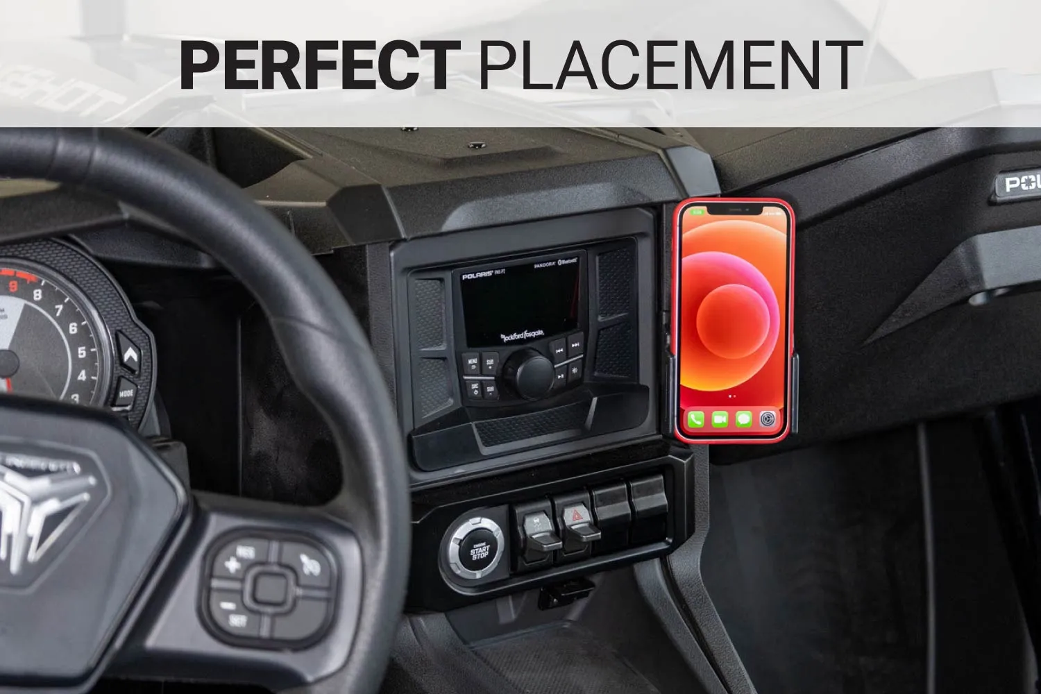 Angled Dash Mount for Polaris Slingshot