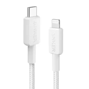 Anker A81B6H21 Type-C To Lightning Cable Fast Charging 1.8m - White