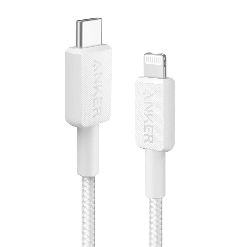 Anker A81B6H21 Type-C To Lightning Cable Fast Charging 1.8m - White