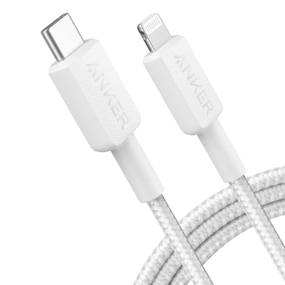 Anker A81B6H21 Type-C To Lightning Cable Fast Charging 1.8m - White