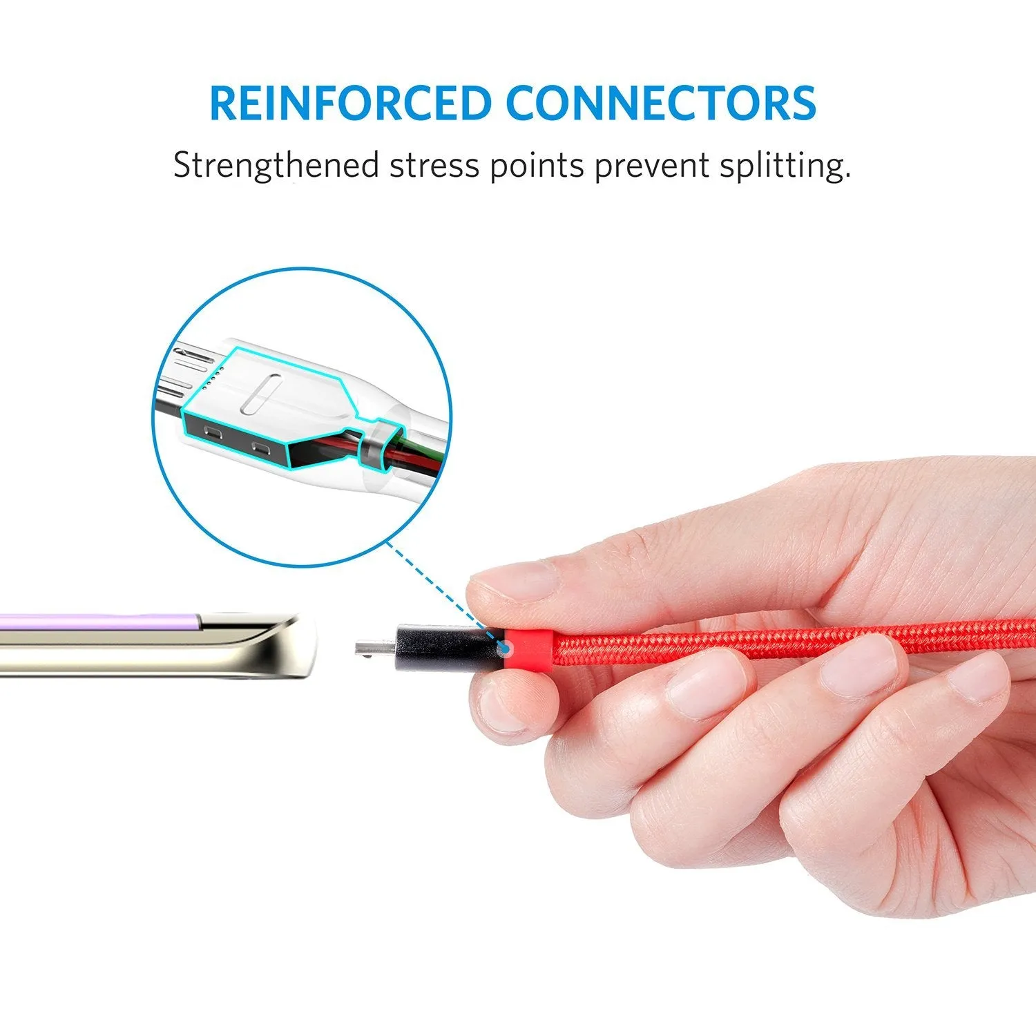 Anker PowerLine  Micro USB Cable (1ft)