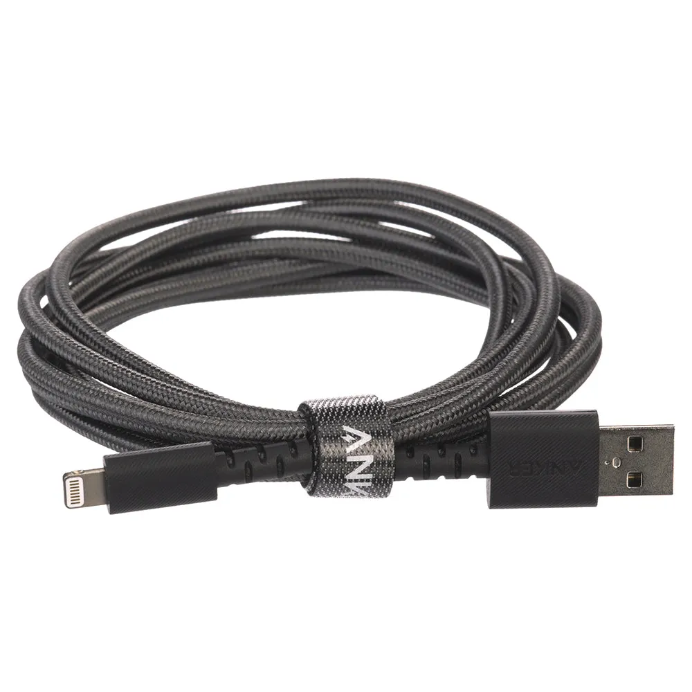 Anker PowerLine Select  USB-A to Lightning Cable Black (6ft) - Durable Charging Cable