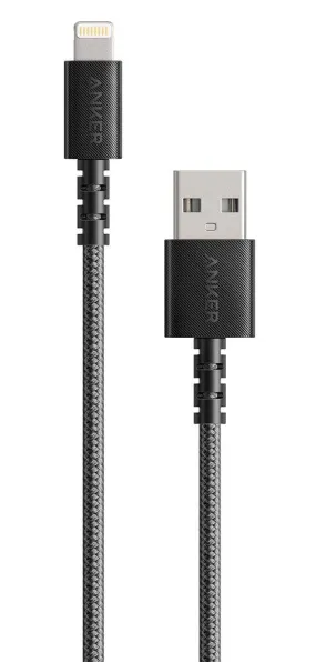 Anker PowerLine Select  USB-A to Lightning Cable Black (6ft) - Durable Charging Cable