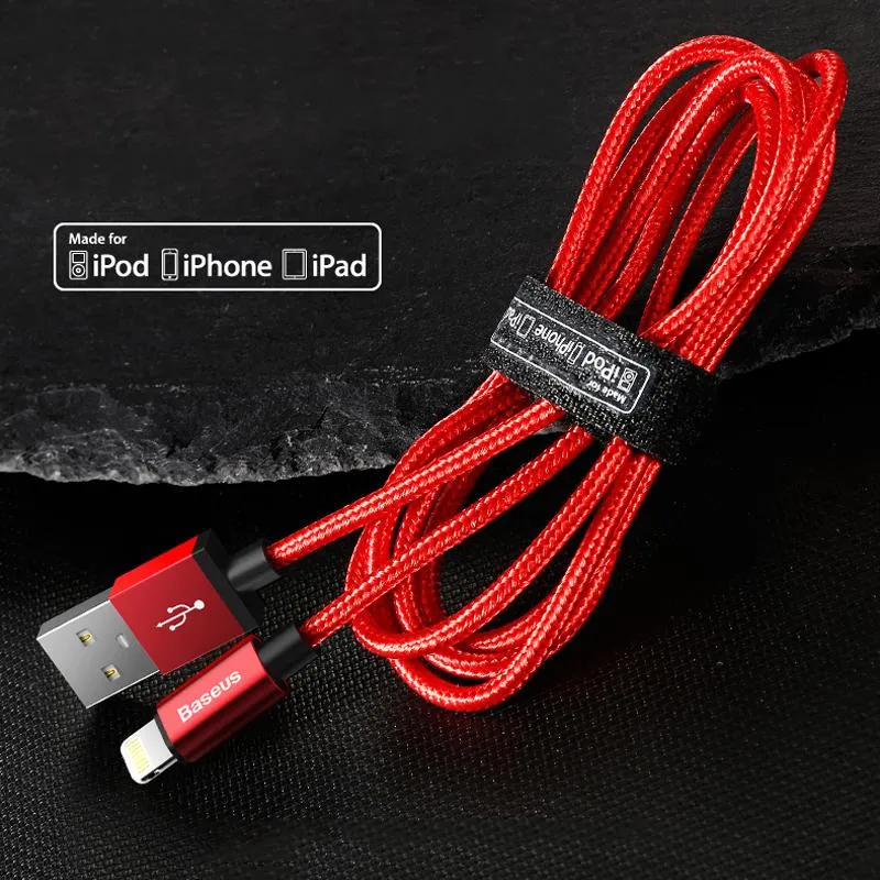 Apple iPhone Charger MFI Certified Charging Cable 2.4A Fast Charger Cable