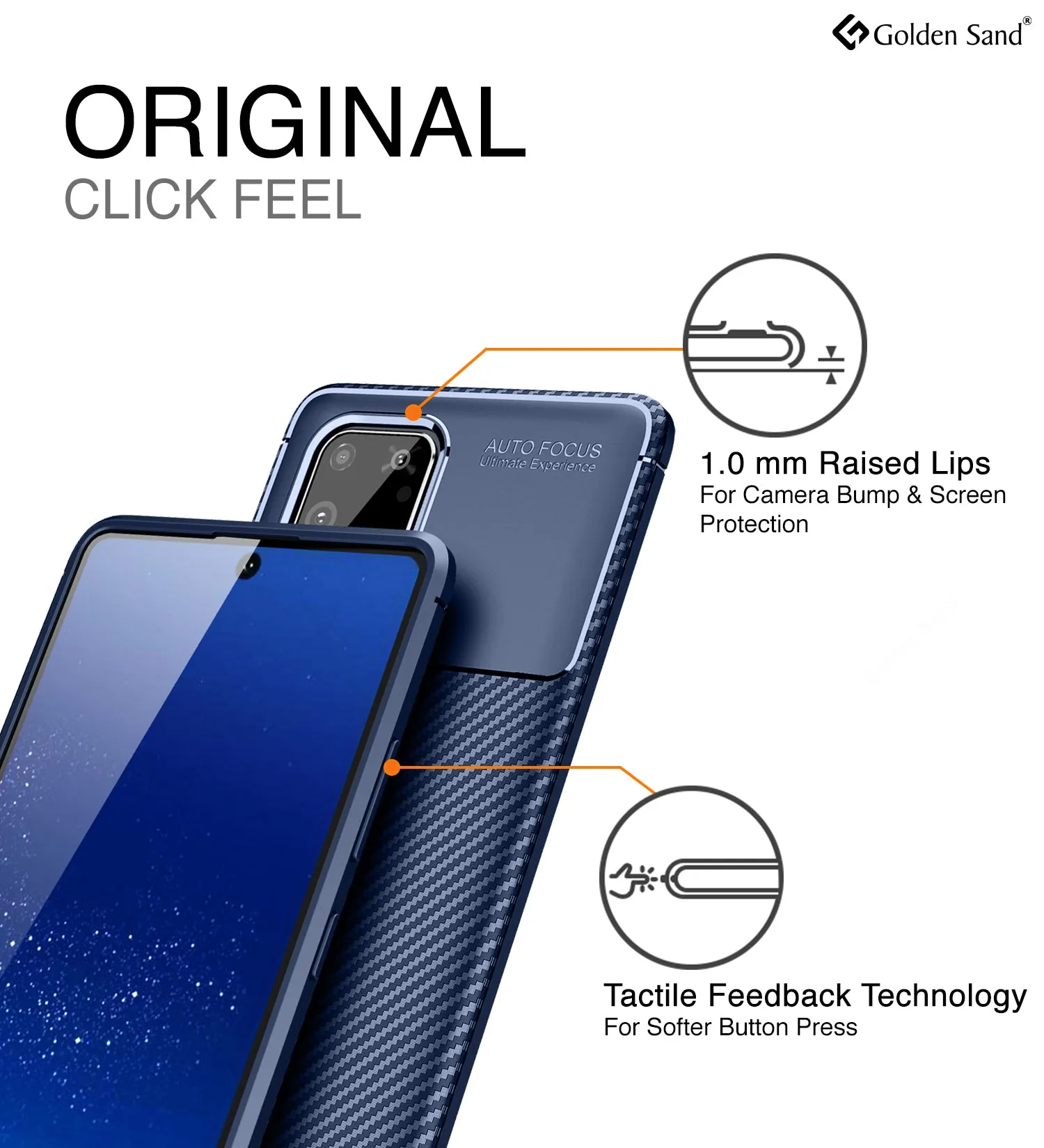 Aramid Fibre Series Shockproof Armor Back Cover for Samsung Galaxy S10 Lite 6.7 inch, Blue