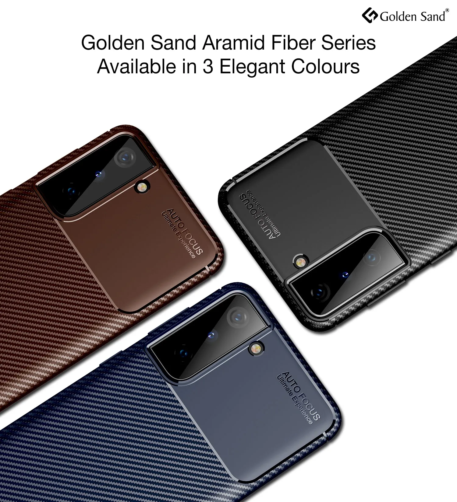 Aramid Fibre Series Shockproof Armor Back Cover for Samsung Galaxy S21 5G, 6.2 inch, Pacific Brown