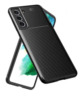 Aramid Fibre Series Shockproof Armor Back Cover for Samsung Galaxy S21 FE 5G, Samsung Galaxy S21 FE 5G 2023 (Snapdragon 888), 6.41 inch, Black
