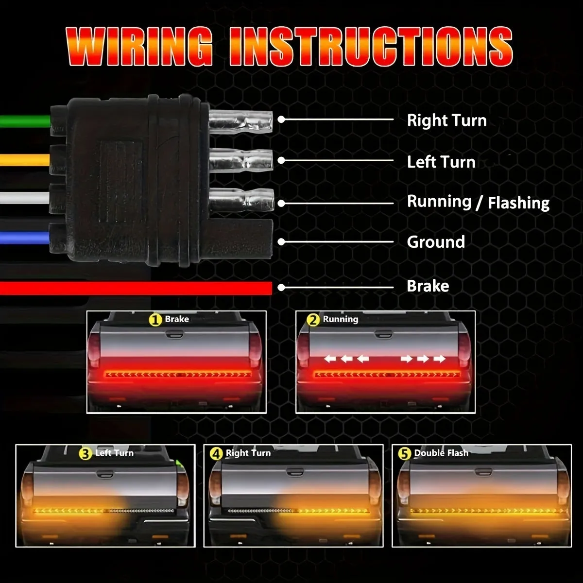 Arrow 152.4cm Led Tailgate Light Bar