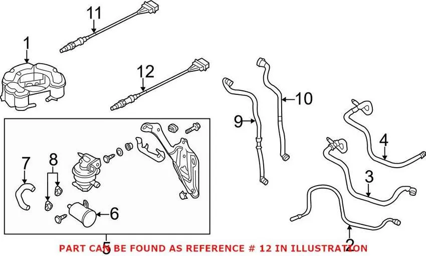 Audi VW Oxygen Sensor – Front and Rear 1K0998262E