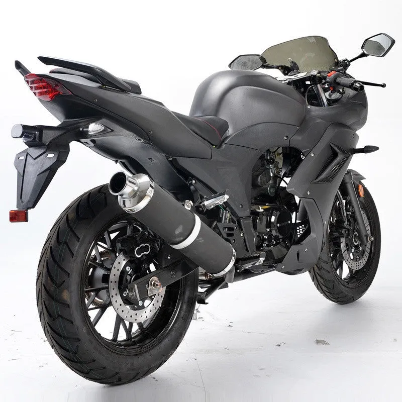 Boom Ninja SR9 125cc Full-Size Motorcycle - Street Legal