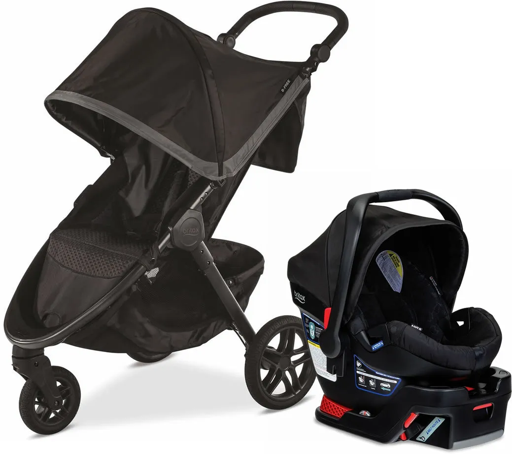 Britax B-Free & B-Safe 35 Travel System - Pewter/Black