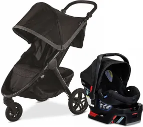 Britax B-Free & B-Safe 35 Travel System - Pewter/Black