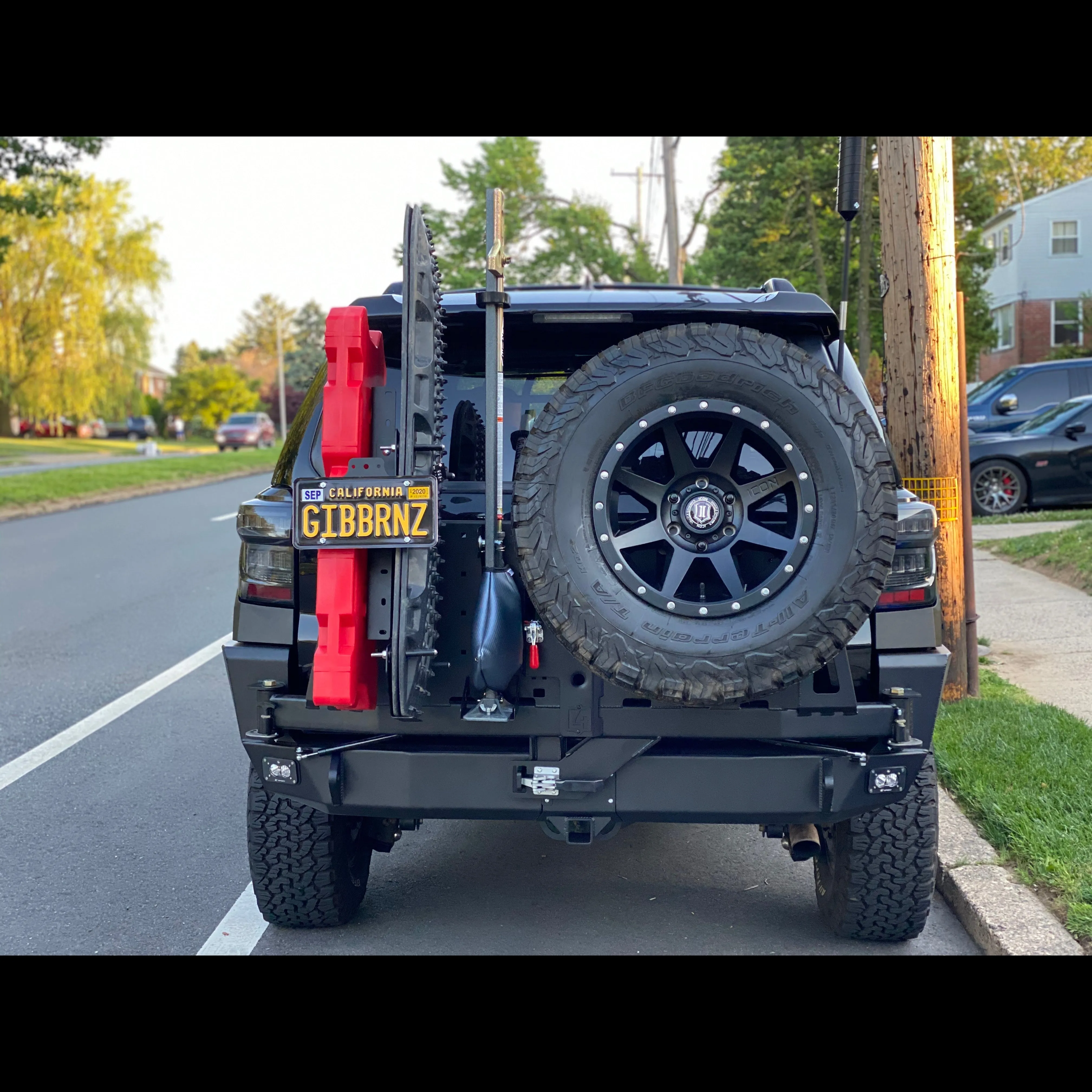 C4 Fabrication 4Runner Overland Series Rear Bumper / 5th Gen / 2010 