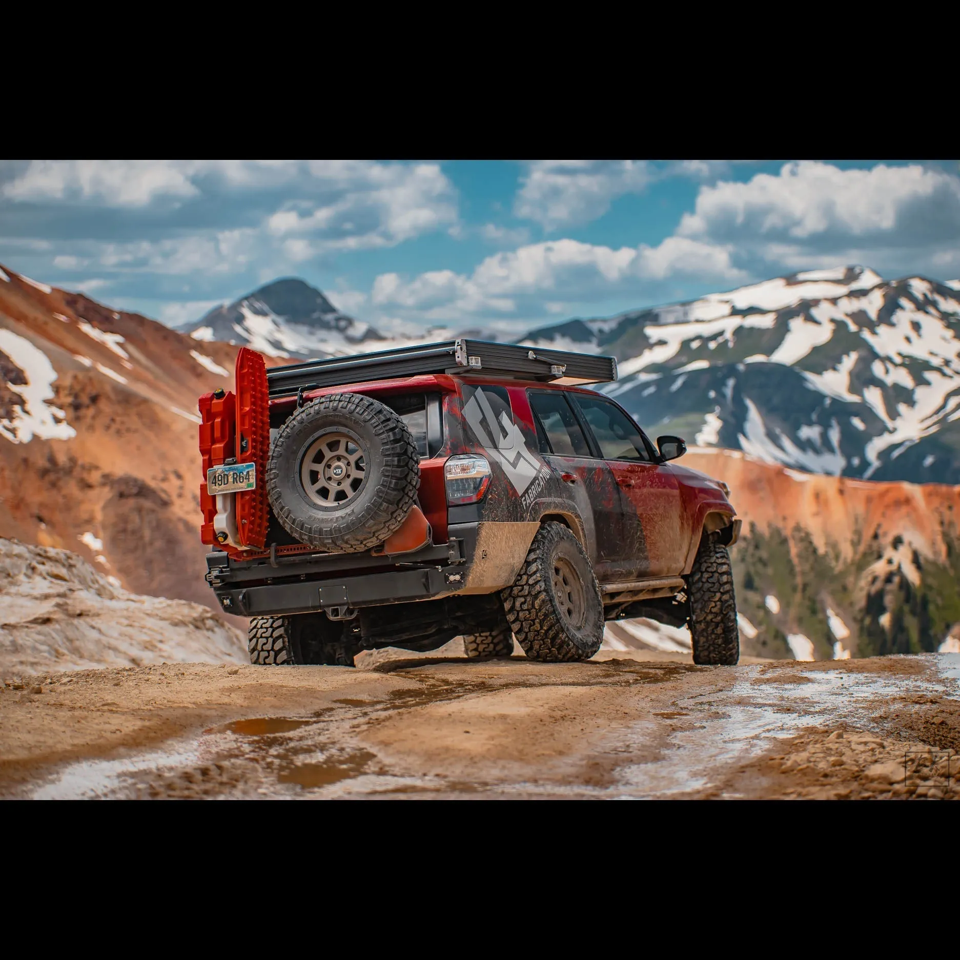 C4 Fabrication 4Runner Overland Series Rear Bumper / 5th Gen / 2010 
