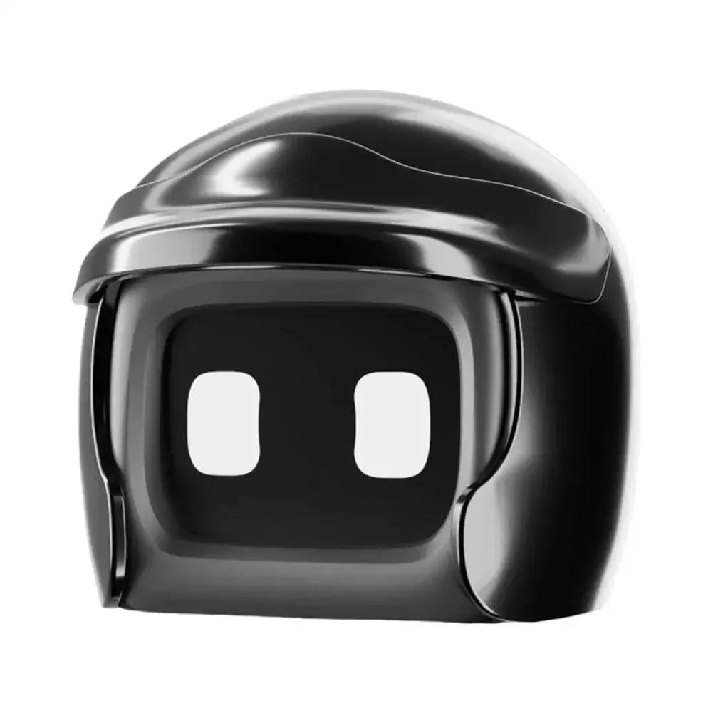 Car Partner Cute Helmet Robot - Smart Car Toy Decoration, Home & Office Desktop Ornament, Interior Accessorie