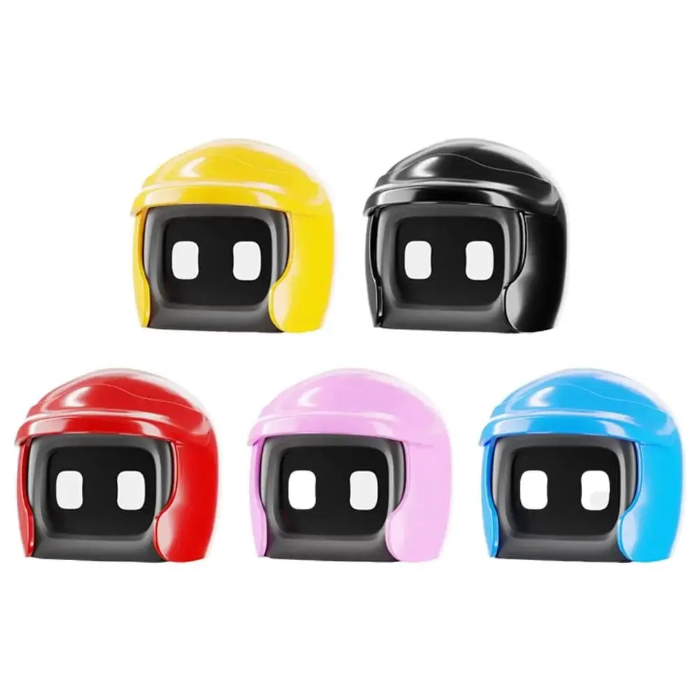 Car Partner Cute Helmet Robot - Smart Car Toy Decoration, Home & Office Desktop Ornament, Interior Accessorie