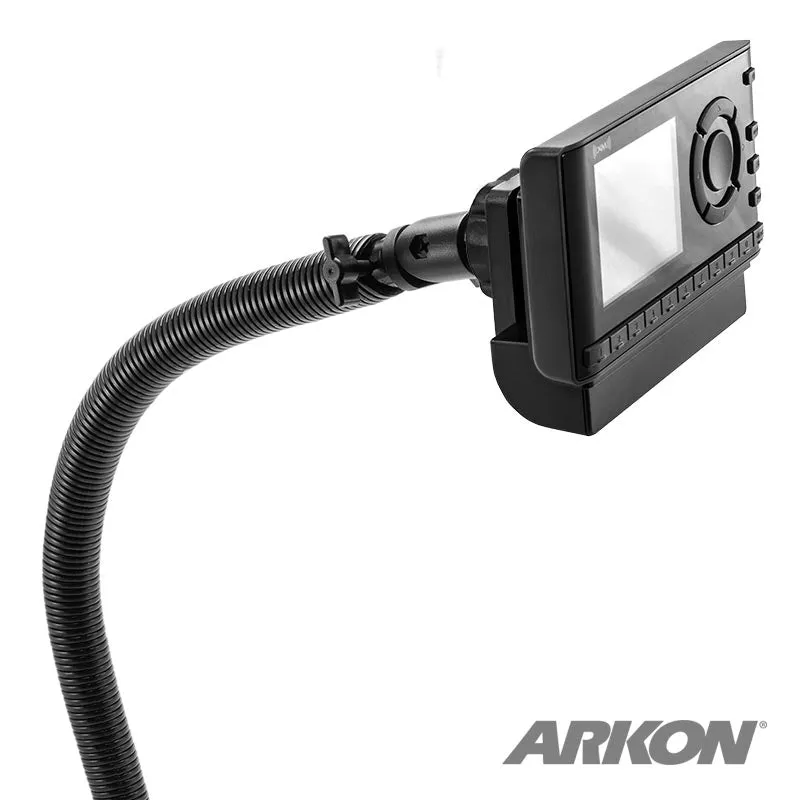 Car Seat Rail or Floor Mount with 15" Gooseneck for Sirius XM Satellite Radio
