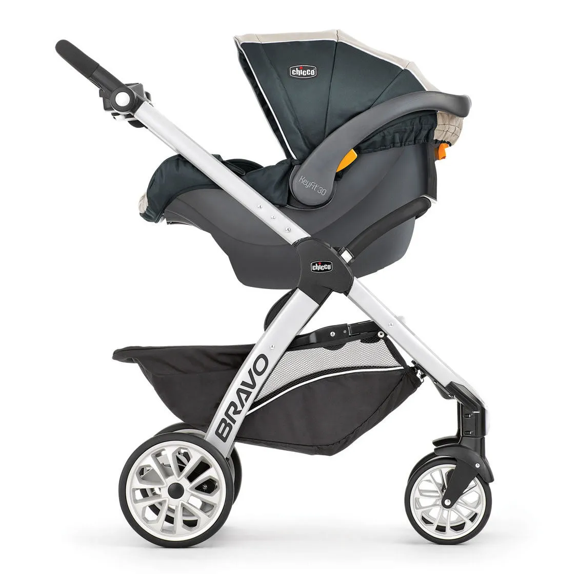 Chicco 2016 Bravo Trio Travel System - Rainfall