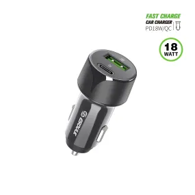 classic For IPhone 15 / 15 PRO / 15 PRO MAX 18W Car Charger PD   2.4A USB - Car Charger Adapter Only