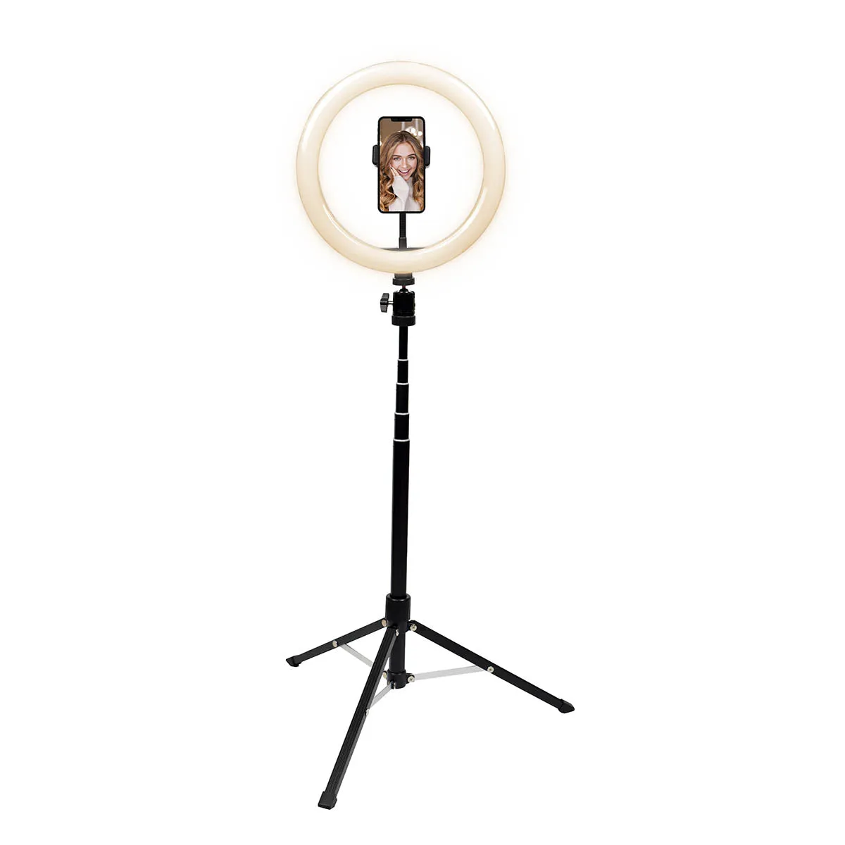 Cygnett V-Pro 10" Selfie Ring Light With Tripod And Bluetooth Remote